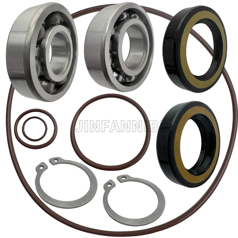 Jet Pump Rebuild Kit Bearing Seal & O-rings For Honda Aquatrax F12 F12X R12 R12X