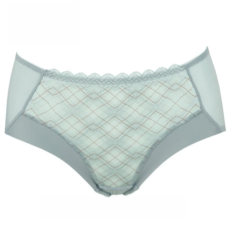 Calcinhas Femininas Ouslandai: Conforto, Secagem Rápida e Ajuste Slim na Moda - Cintura Média DF34