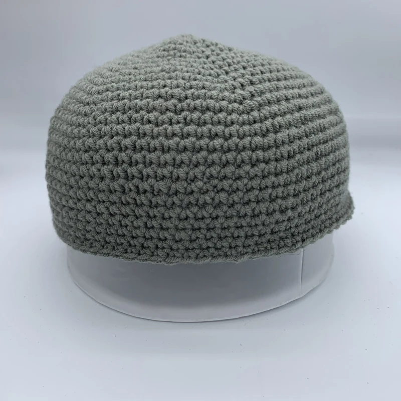 Cappelli da preghiera musulmani da uomo cappellino in maglia India Islam cappellini turchi copricapo da uomo arabo arabo musulmano Ramadan cappello ebraico Kippah Homme