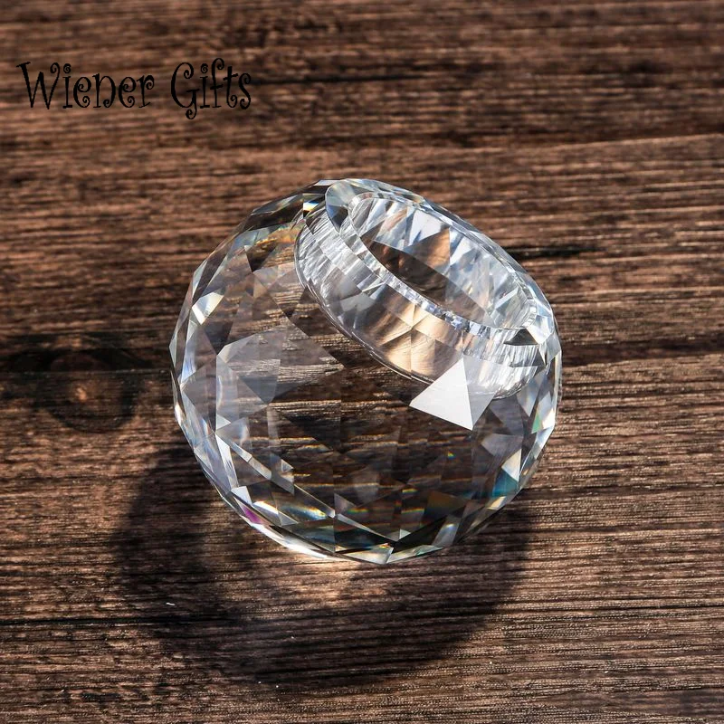 Crystal Candle Holder Small Bowl Candlestick Romantic Wedding Table Centerpiece Candlelight Home Dinner Decor decoracion hogar