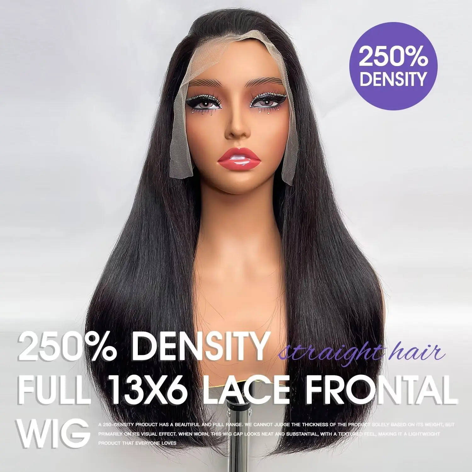 Lemoda Full 13x6 Straight Lace Frontal Human Hair Wigs 250% Density Bob Wigs 15A Unprocessed Human Hair Lace Wig HD Transparent 13x6 Full Lace Frontal Wigs For Women Pre Plucked Natural Hairline