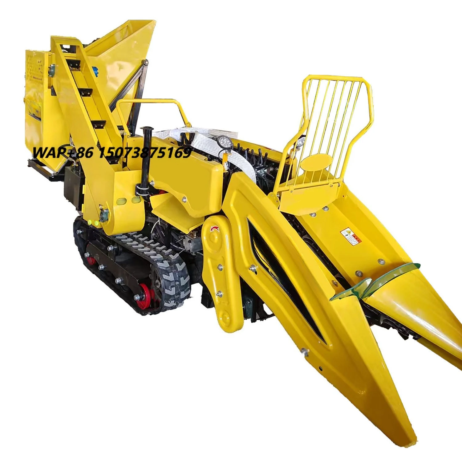 Single-row Agricultural Machinery, Corn Harvester, Crawler Harvesting Machine