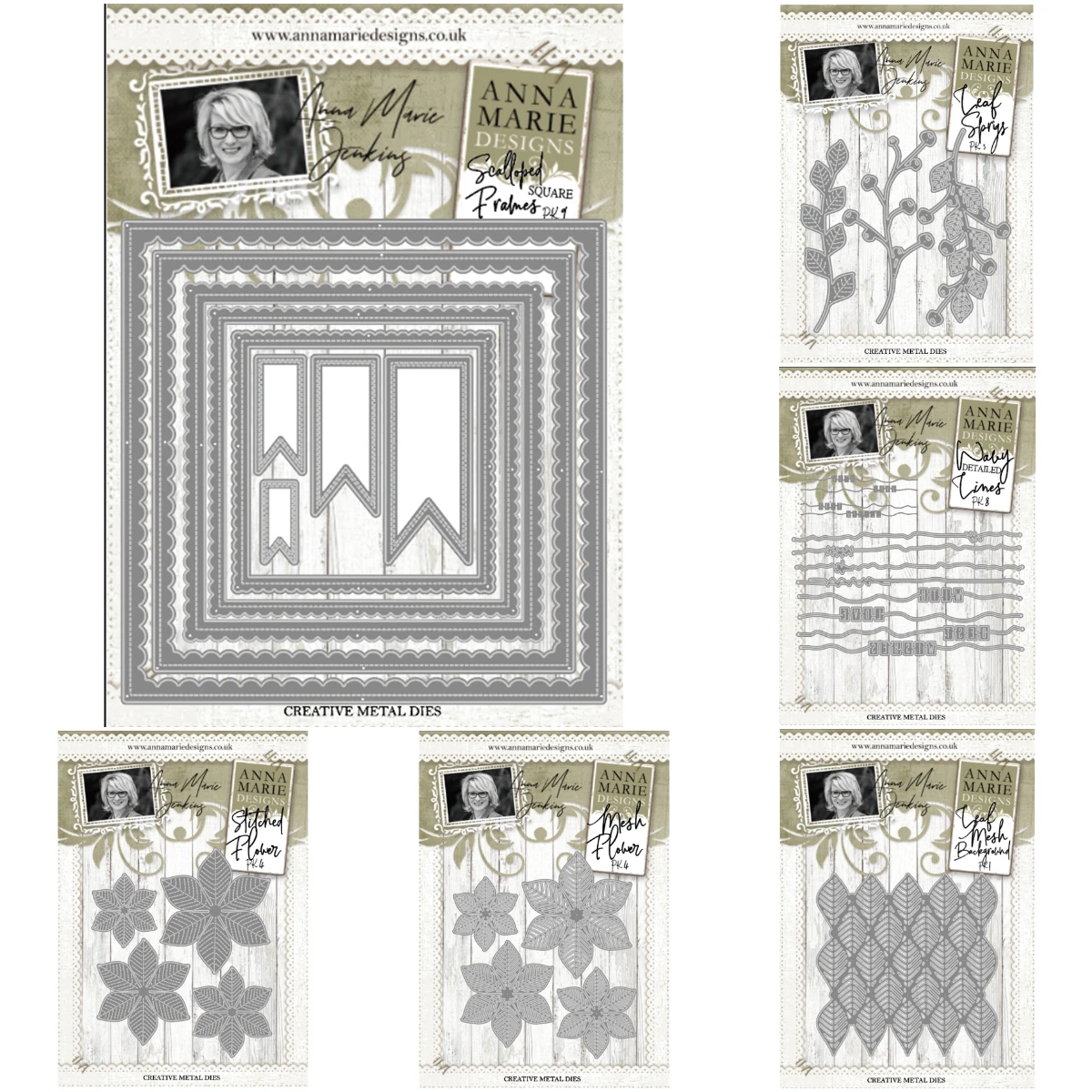 

Leaf Sprigs Die Stitched Flower Die Metal Cutting Dies Mold Craft Decoration Embossing Template Diy Greeting Card Handmade 2025