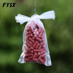 50PCS PVA Bags Water Dissolving bait bag Carp Fishing for Bait Throwing Multiple Sizes Fishing accessories Feeder for fishing