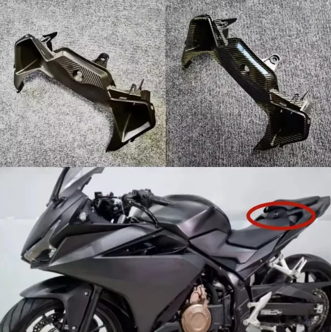 Motorcycle Rear Tail Middle Piece Cover Fairing Panel Cowl Fit For HONDA CB500F 2019-2023 CBR400R 2022-2025 CBR500R 2019-2025