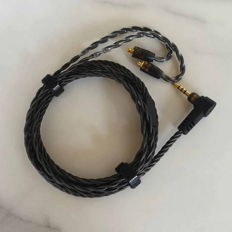 Original ALO Audio Super Smoky Litz IEM HIFI Earphone Cable 2.5