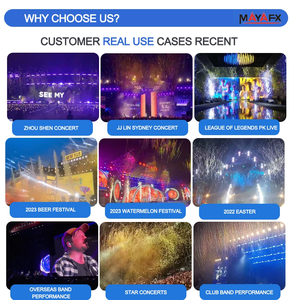 MAYAFX 2000W Snow Machine Shaking Head Stage Snow Machine Large Christmas Floating Snow Spray Machine Christmas Tree