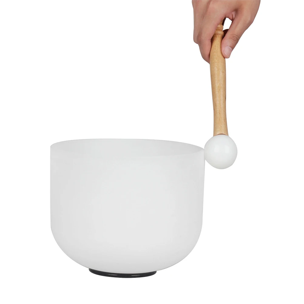 

1Pcs Premium Crystal Singing Bowl Percussion Stick Rubber Knocking for Sound Therapy Instrument Buddha Music Accessories