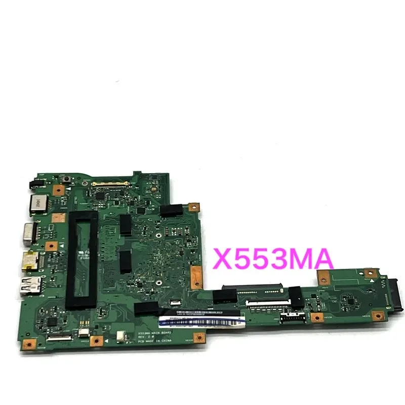 Adecuado para ASUS XA553M X503M F503M F553MA placa base X553MA REV.2.0 100% probado OK completamente funciona