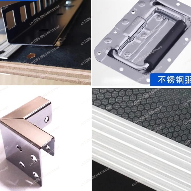 12U Mobile Performance Amplifier Cabinet | Integrated Outdoor Mobile Audio Rack | Wheeled Portable Equipment Case image 4
