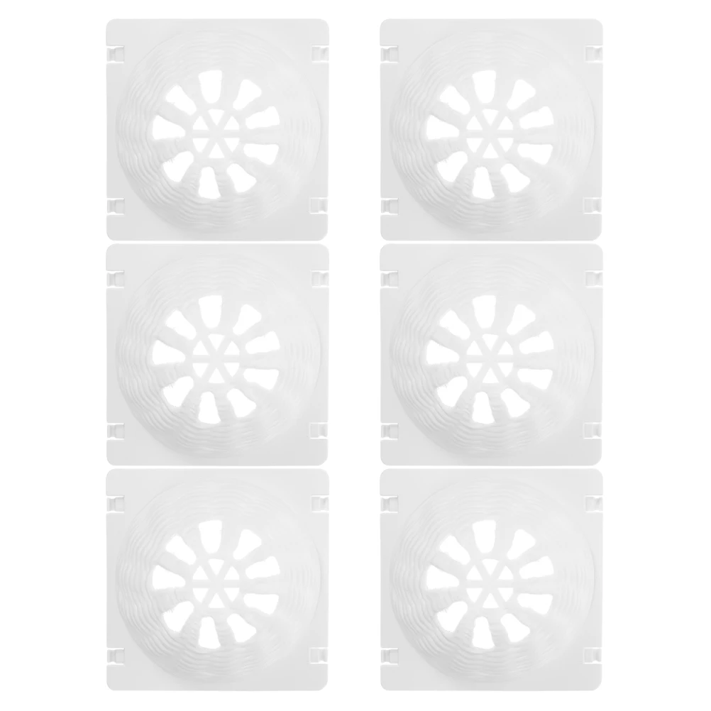 

6pcs Hatching Nest Covers For Birds Incubator Outdoor Bird Breeding Reusable Plastic Parakeet Finch Canary Cage Cover With