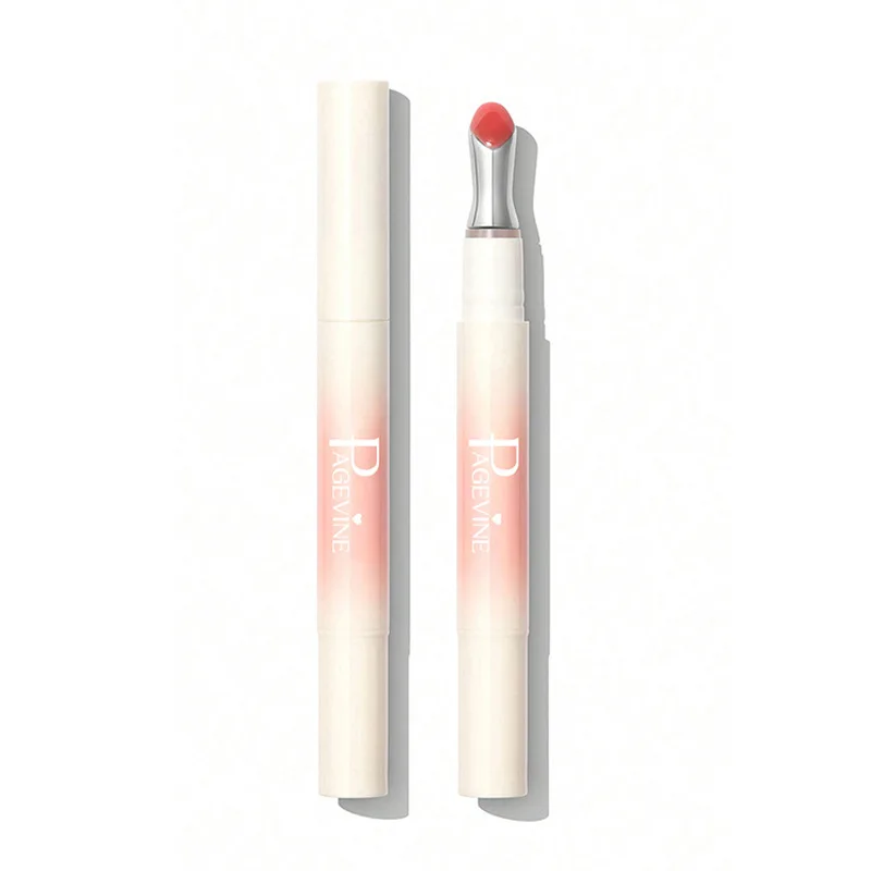 水っぽい口紅リップグレーズ長持ち汚れなしヌード口紅保湿長持ち防水 8 色リップグレーズ