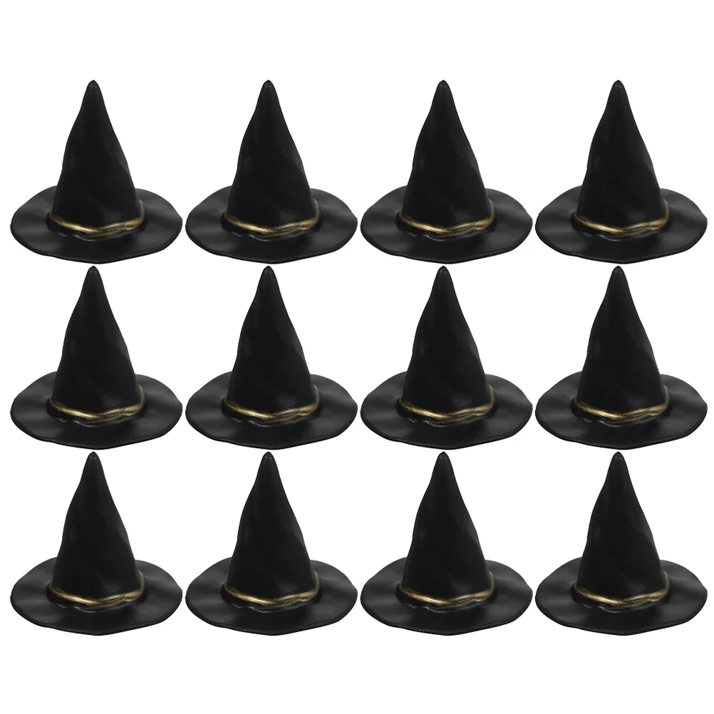 

Mini Witch Hats for Drinks Crafts Miniature Party House Decorations Outdoor