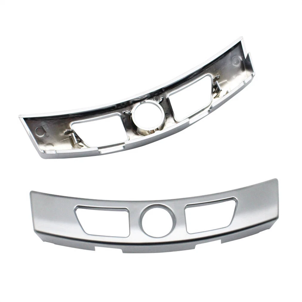 Center Console Armrest Cover with Locking Design for BMW For 7 Series 2008-2015 F01 F02 F04 51169210430 Silver Plastic