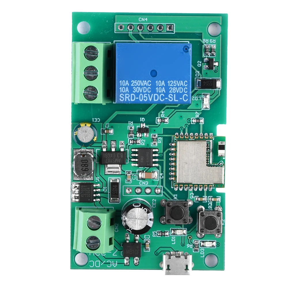 WLAN-Funk-Schaltrelaismodul für Smart Home 5V/DC7-32V Anwendbar für Zugangskontrolle, PC-Einschaltung, Garagentor – Detail 5