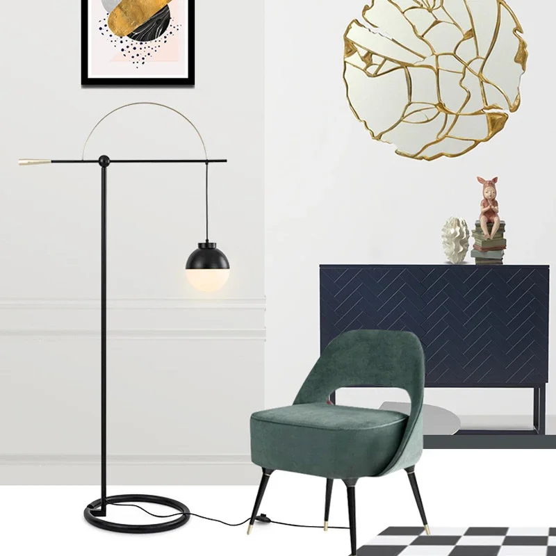 ALBERT Nordic Floor Lamp Fashionable Modern  Family Iiving Room Bedroom  Creativity LED Decorative Standing Light