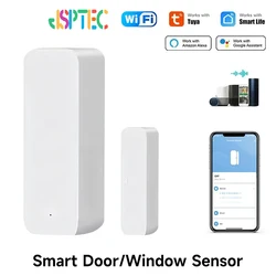 Tuya WiFi Smart Door Sensor Door Open Closed Detectors Smart Home Security Protection Alarm System Smart Life APP Control