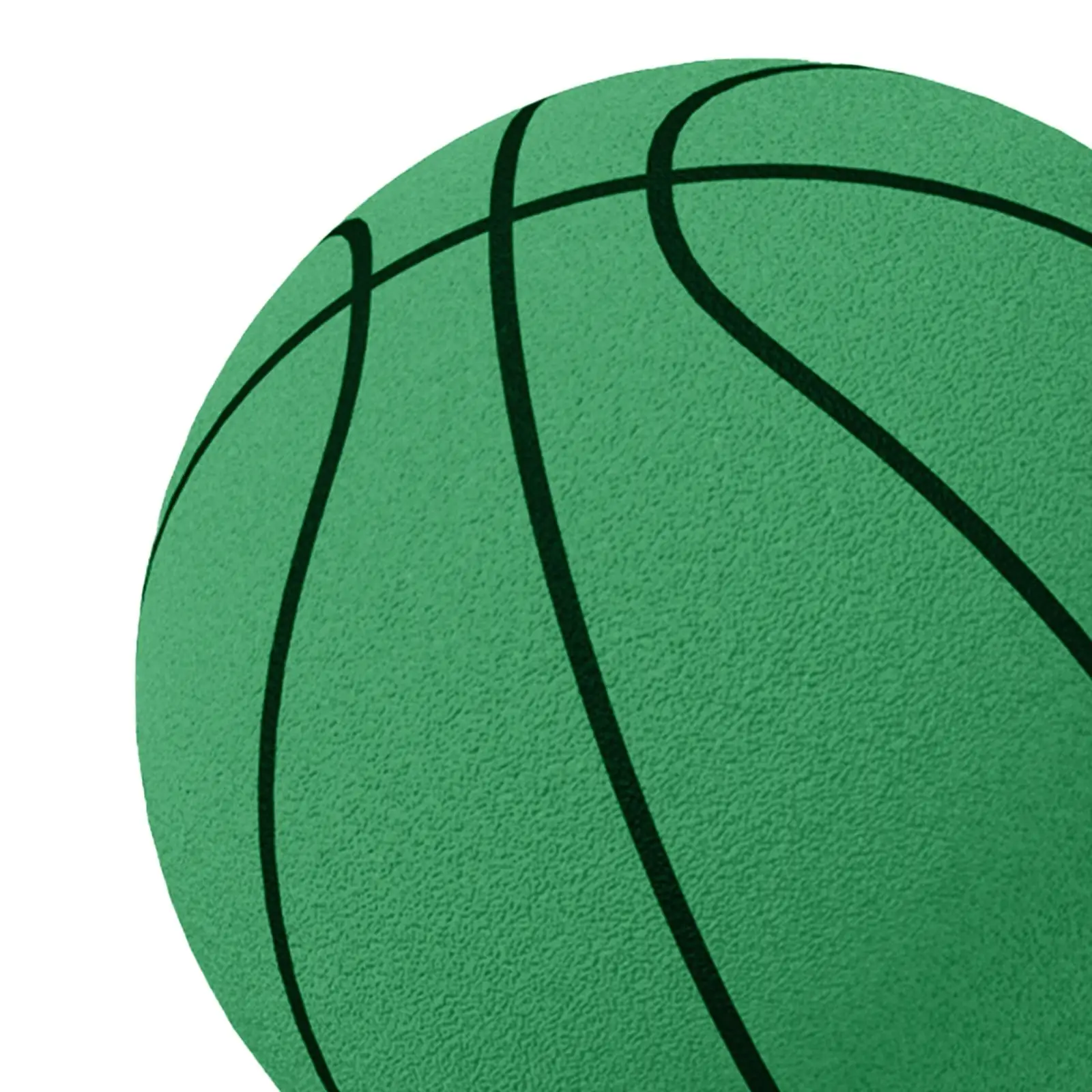 Stille basketbal met hoepel stuiterbal Geluidsarme indoor trainingsbal Draagbare oefenbal Kinderspeelgoedbal voor cadeaufeest