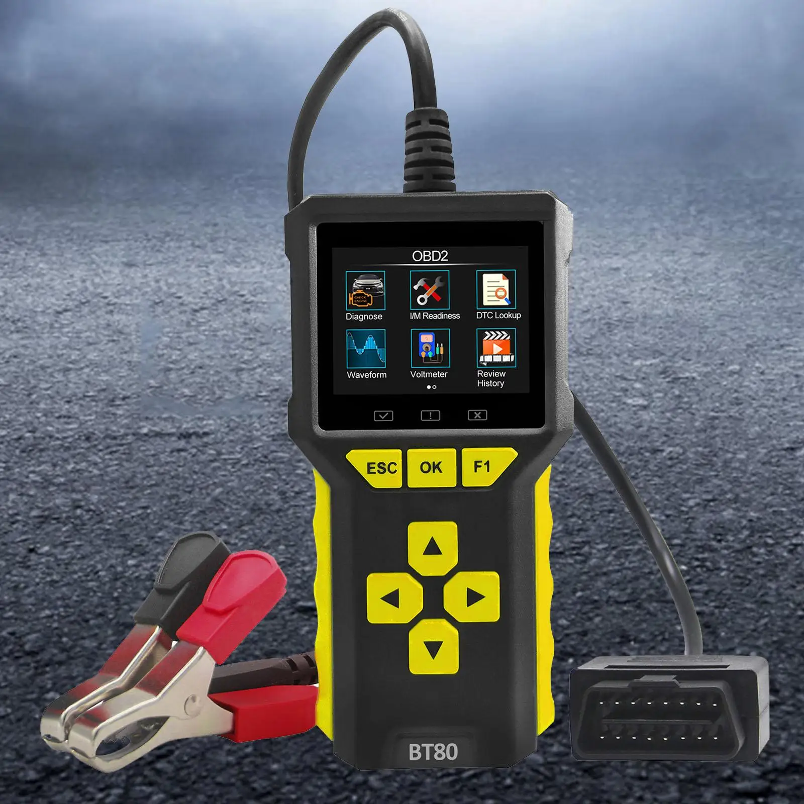 

2 в 1, сканер OBD2 для диагностики двигателя