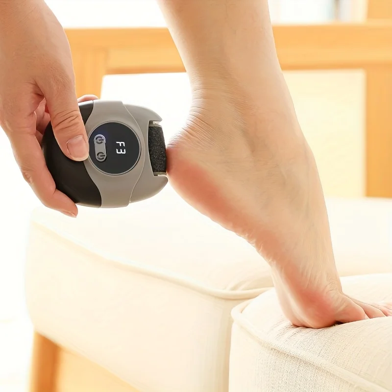 مجموعة أدوات تنظيف القدمين الكهربائية 2 في 1 ومقص الأظافر، أداة تجليخ القدم، وملمع القدم، وأداة إزالة الصواميل #2