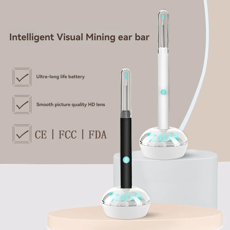 

3.5MM 500w visible pixe ear cleaner smart visual earwax removal sticks HD endoscope tweezers ear pick mini camera o to scope