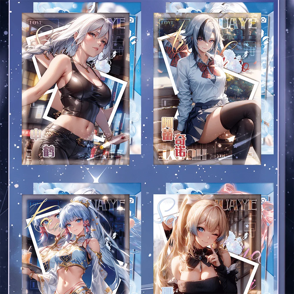 Goddess Story Flowers And Leaves Meet Sealed Vol.2 Collection Card CCG Waifu Box Sexy Card Fold Card Hua Ye Xiang Feng Boxes