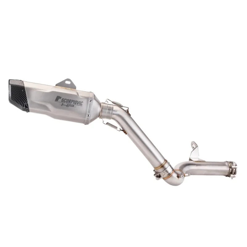Slip-On Exhaust Mid Link Pipe for BMW F750GS F850GS 2018-2020 Stainless Steel New