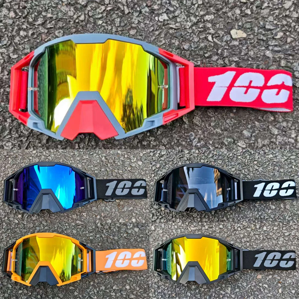 

100 Windproof Dustproof Ski Glasses High Definition Lenses Breathable All Day Use Unisex Fashion Gear for Winter Outdoor Sports