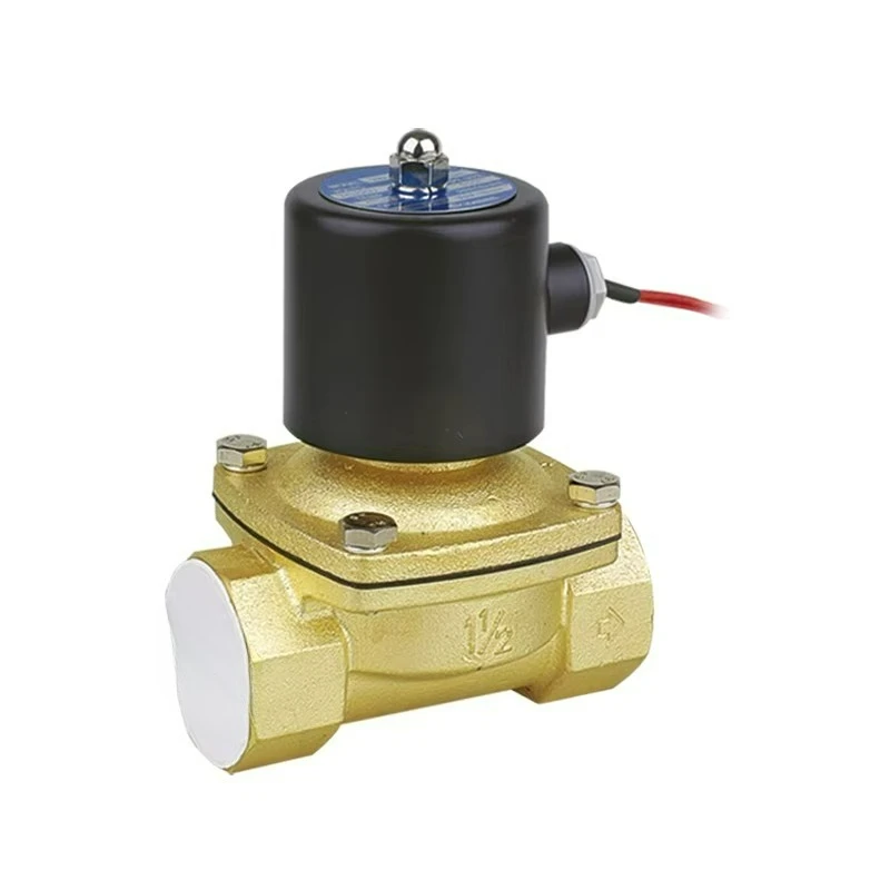Diaphragm Solenoid Drive Brass Washing Machine Water Valve, 3/4 Port, 220V