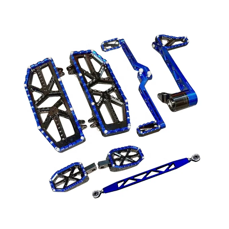 

Motorcycle Foot Pedal Kit, Modified Front & Back Foot Pegs For Heavy Touring Motorcycles