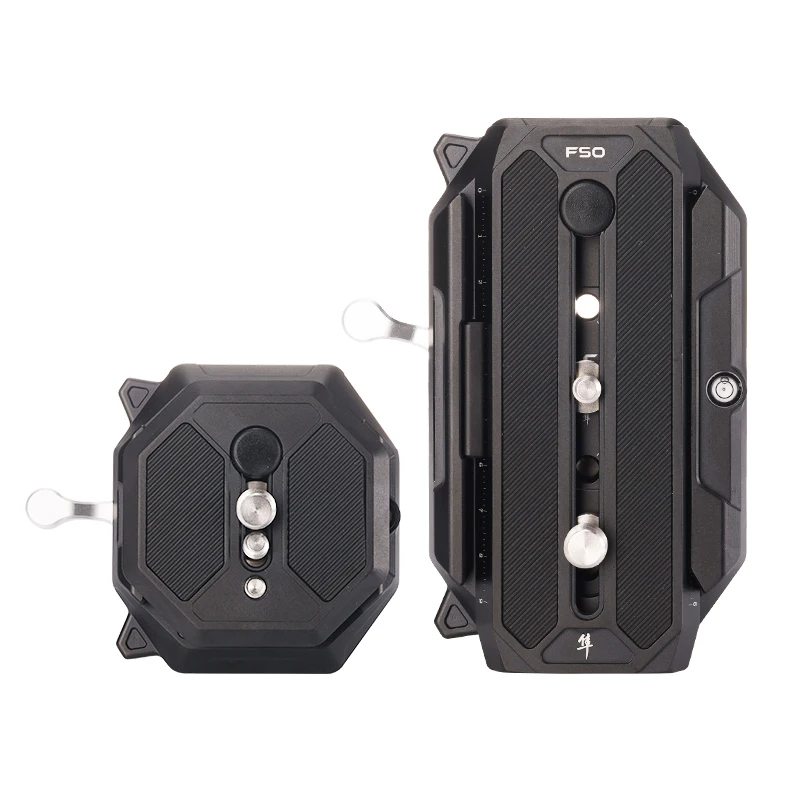 Ulanzi Falcam F50 Camera Quick Release System For Manfrotto 501 Size Compatible with Multiple Bases Self-contained QR System