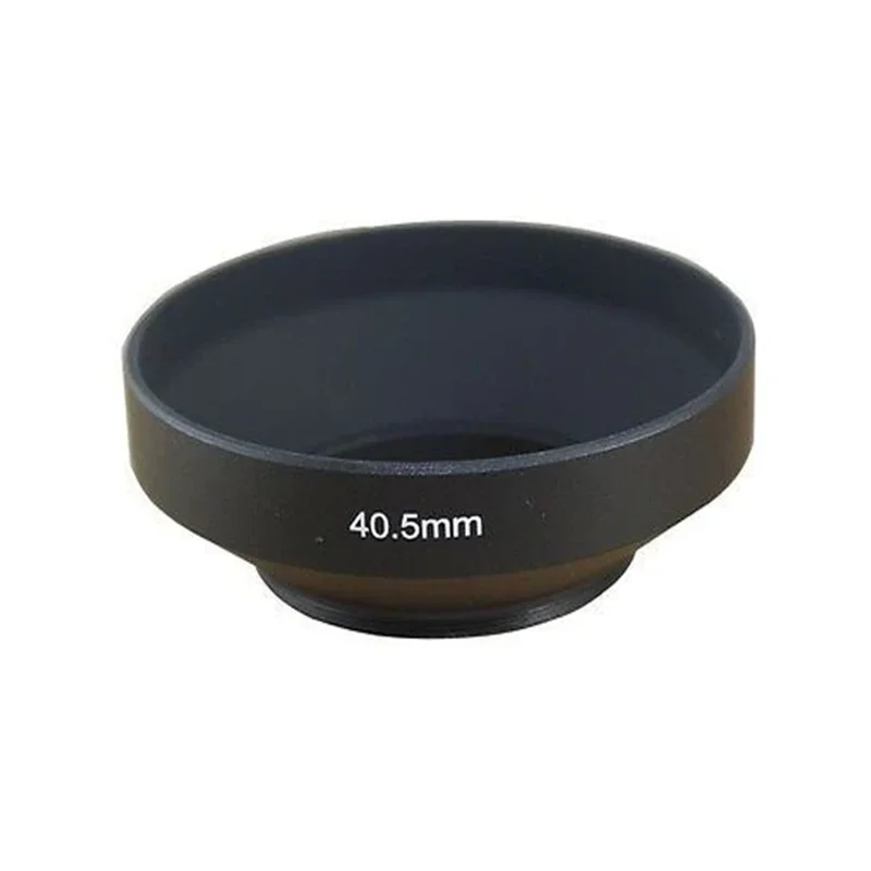 37mm 39mm 40.5mm 43mm 46mm Camera Metal Lens Hood Wide Angle Screw In Mount Lens Hood for canon nikon for Sony Pentax