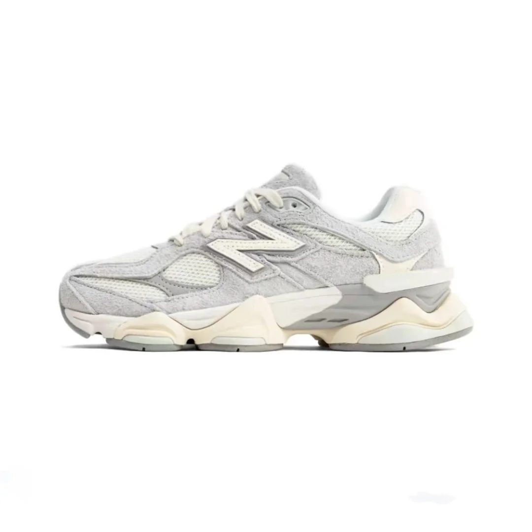 NewBalance-Zapatillas deportivas originales para hombre y mujer, calzado deportivo Unisex de color gris claro, con suela de sal marina, modelo NB9060, U9060MAC