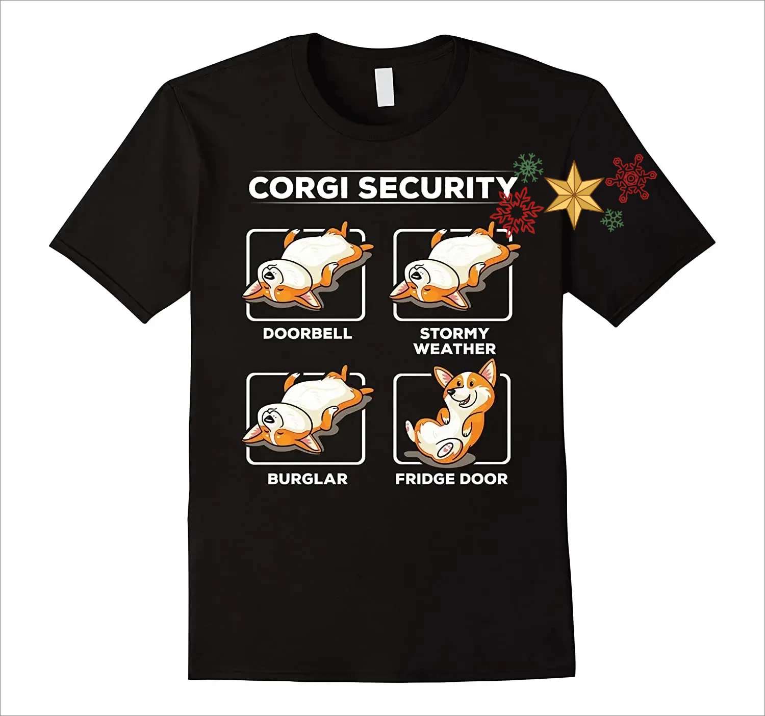 Corgi Security Love My Corgi T-Shirt Cotton O-Neck Short Sleeve Men's T Shirt New Size S-3XL