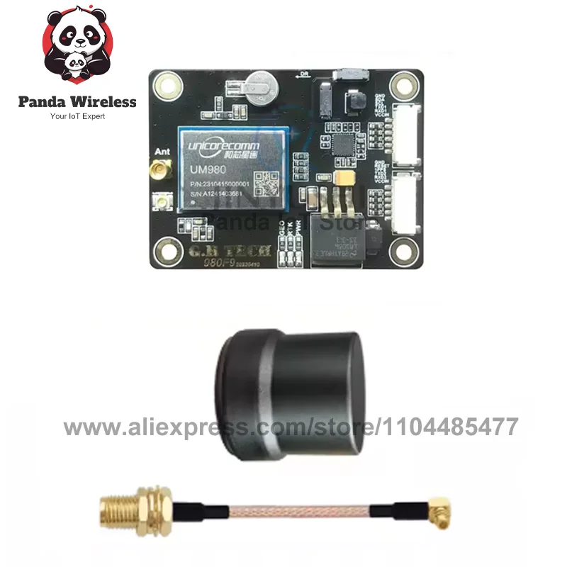 

Многочастотный модуль EM-980D2 RTK GNSS, высокоточный GPS BDS ГЛОНАСС Galileo UM980, заменяет ZEDF9P для робота-сервинга дрона