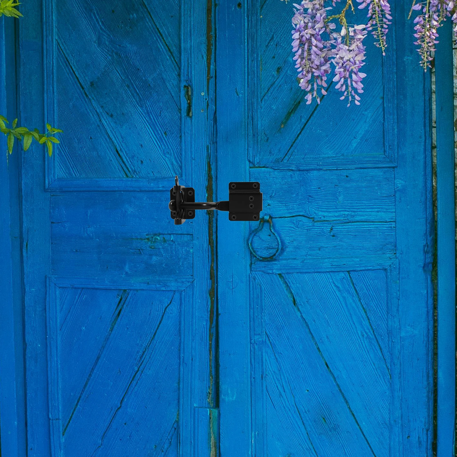 

Galvanized Latch Outdoor Hardware Carbon Steel Durable Hook Lock Spring Closing Barn Door Buckle Screen Pool Fence