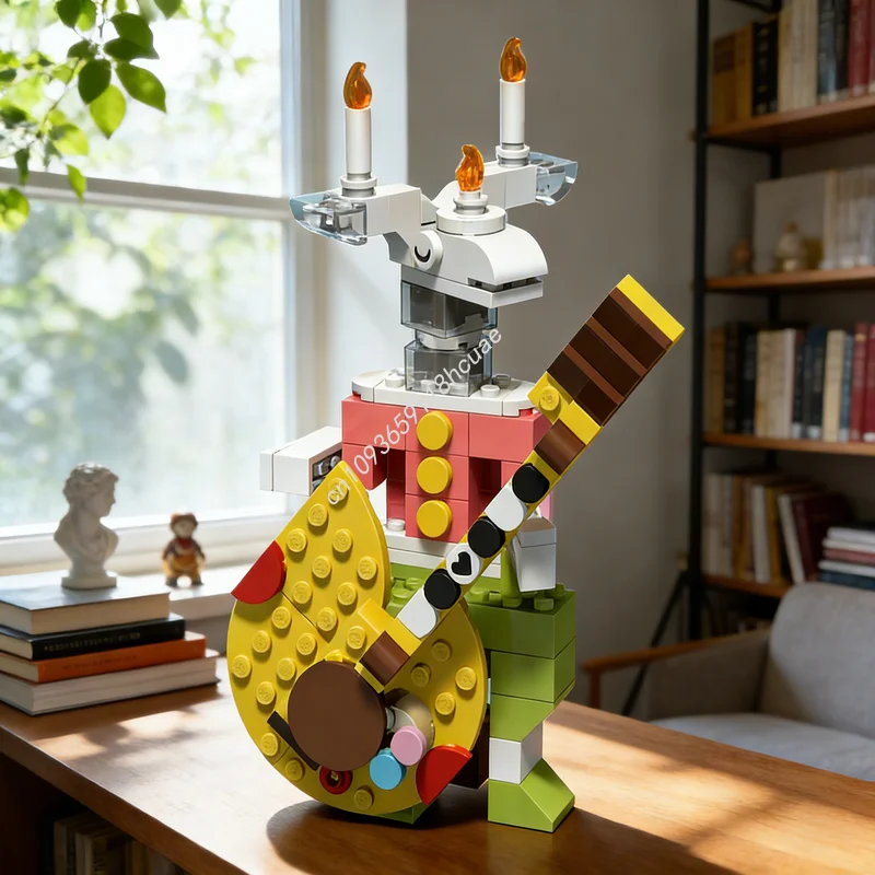 103pcs MOC Sacred Deer Classic Model Building Blocks Assemble Construction DIY Christmas Gifts Creative Education Toys Idea