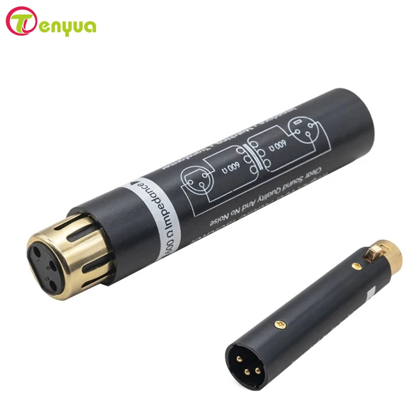 Professional Component Parts Audio Noise Isolator Signal Isolation Stereo Splitter Filter Karon Male To XLR Female To Female
