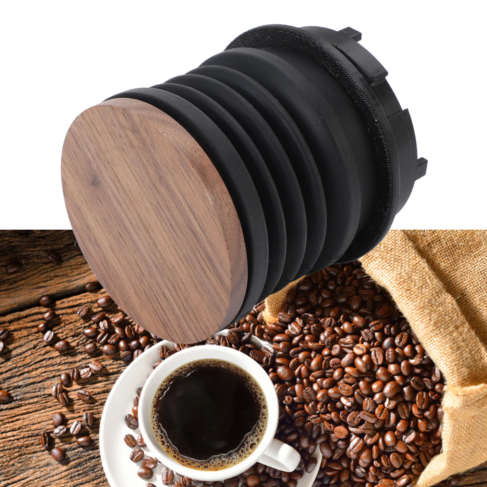 Coffee Grinder Bean Bin Silicone Flexible Safe Grinder Single Dose Hopper for WPM ZD 15n ZD12 ZD15 ZD16