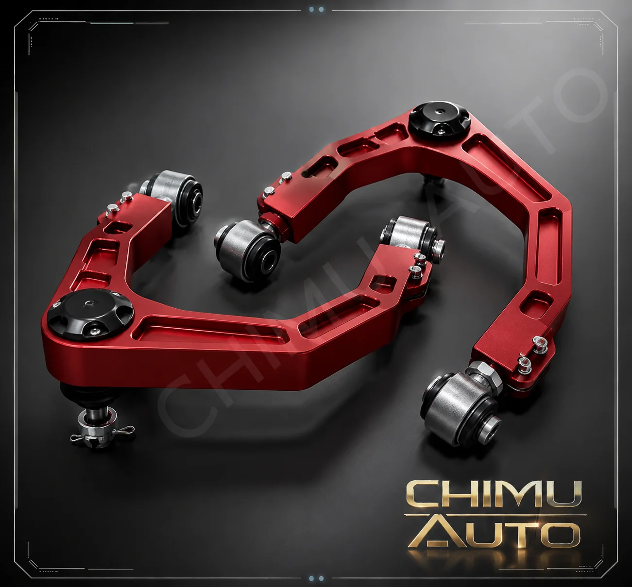 【CHIMU AUTO】 Aluminum Alloy Forged Adjustable Upper Control Arm for LC200 Off Road Suspension Reinforced High Strength