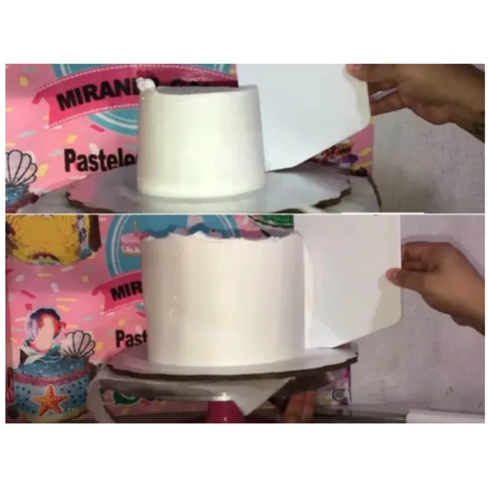 Food-Contact PP Dough Scraper Non-Stick Flexible Dough Cutter Fine Cutting Rim Hanging Hole Bench Scraper Kitchen Baking