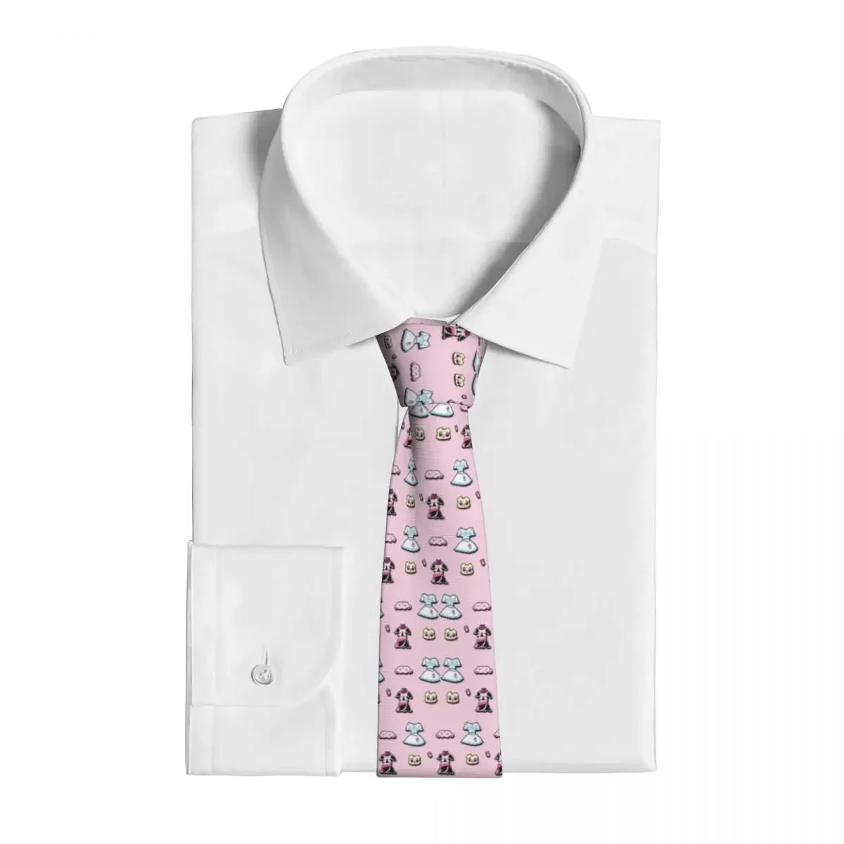 Print Tie Futari Wa Pretty Cure Precure Anime Ties Hip-Hop Street Cravat Wedding Necktie Polyester