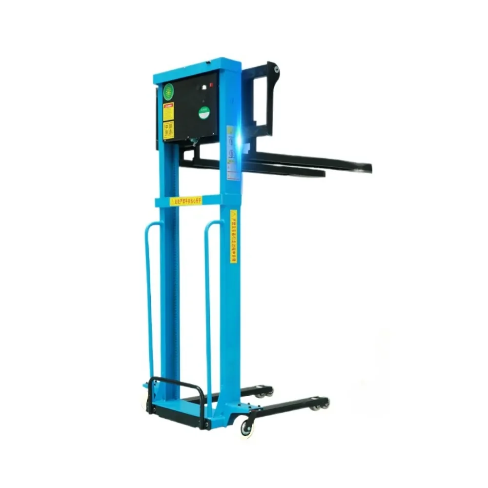 

Electric forklift portable push up and down lift