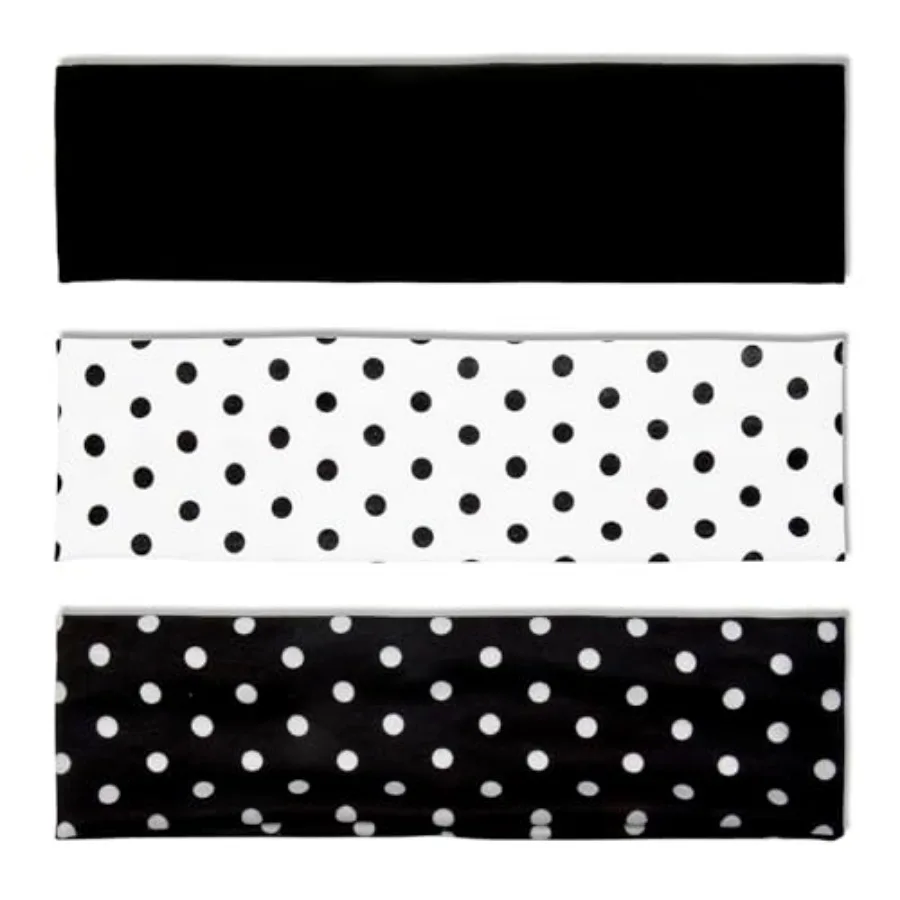 

Polka Dot Headbands for Women Trendy Head Bands for Women's Hair, Women's Fashion Headband Vintage Hair Accessories