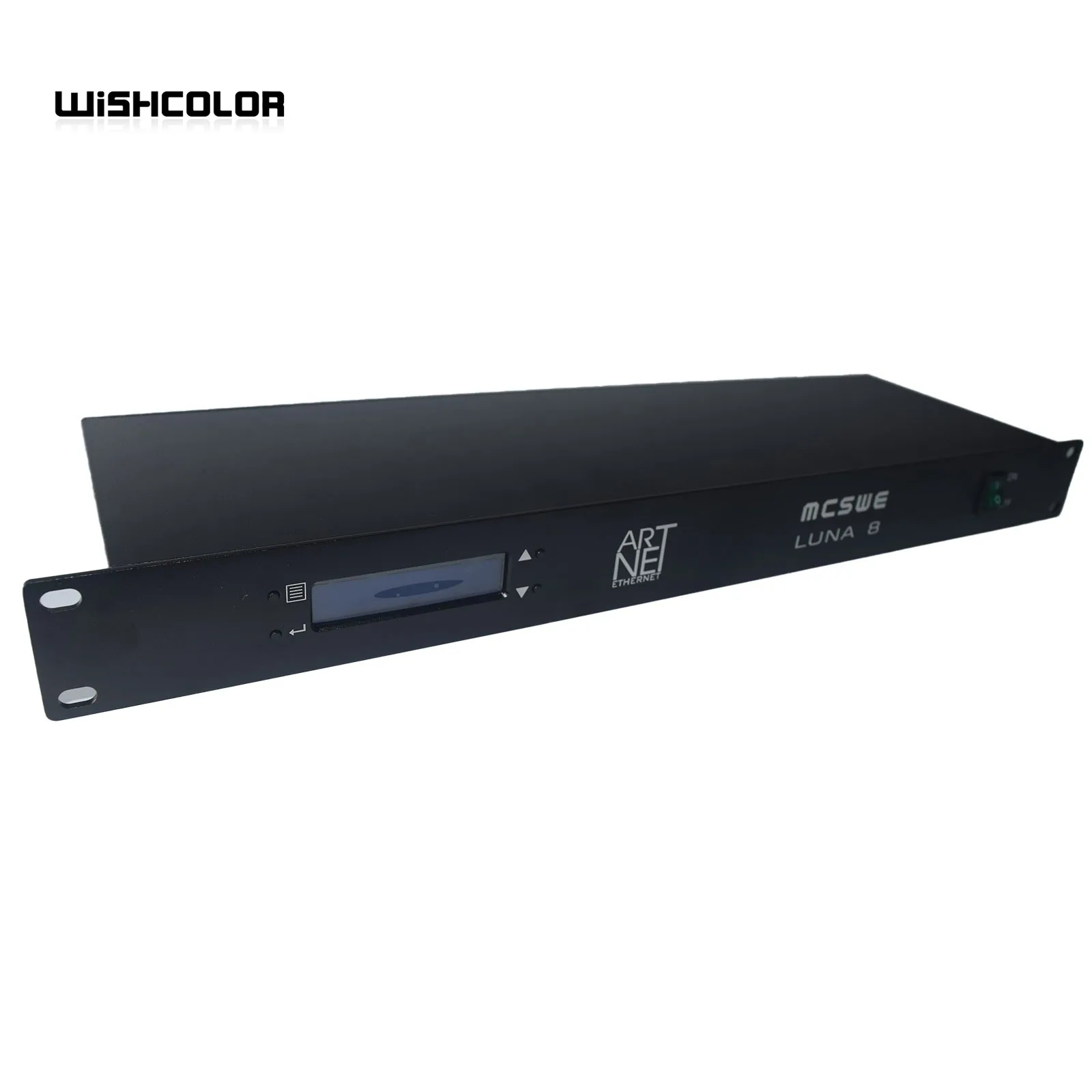 Hamgeek ARTNET 8-Port Ethernet DMX Node/Server 4096CH Light DMX Controller without Light Strip Control