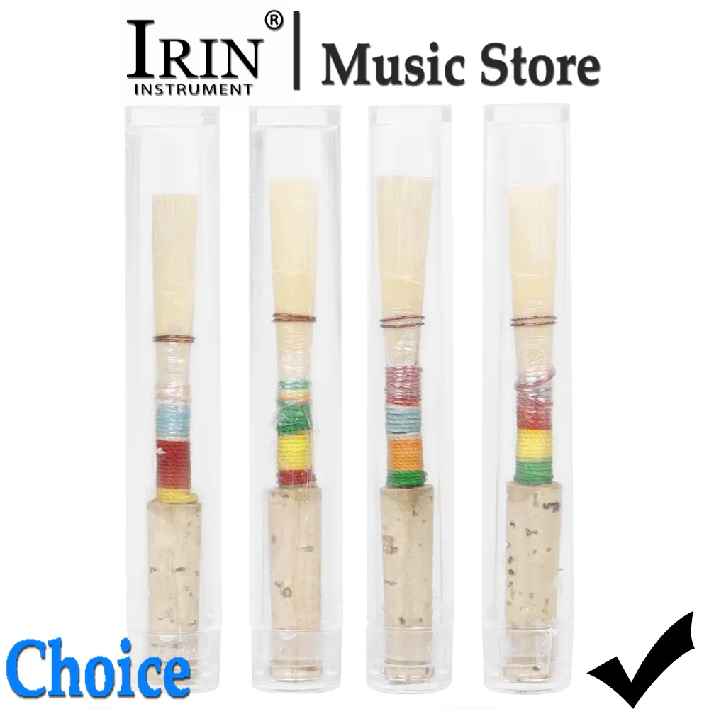 IRIN Oboe Reed C Key Colored 4-pack Oboe OBE Reed Case Instrument Woodwind Instrument PartWoodwind Instrument Accessoriess
