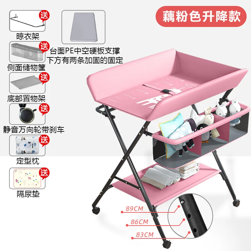 ผ้าอ้อมตารางเด็ก Care แบบพกพา Multi-Function พับ Bath เตียงเด็กทารกผ้าอ้อมเปลี่ยนตาราง