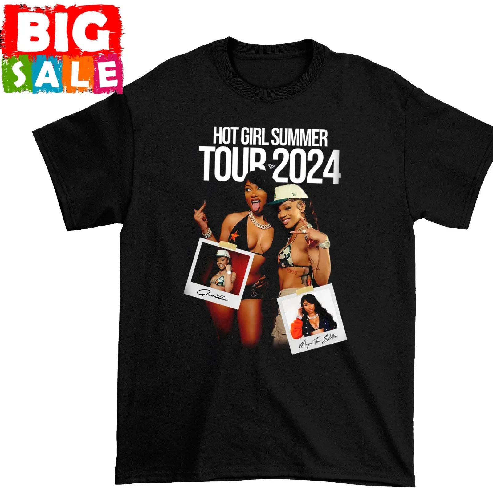 New Megan Thee Stallion Glorilla Hot Girl black Men S-234XL Shirt E281