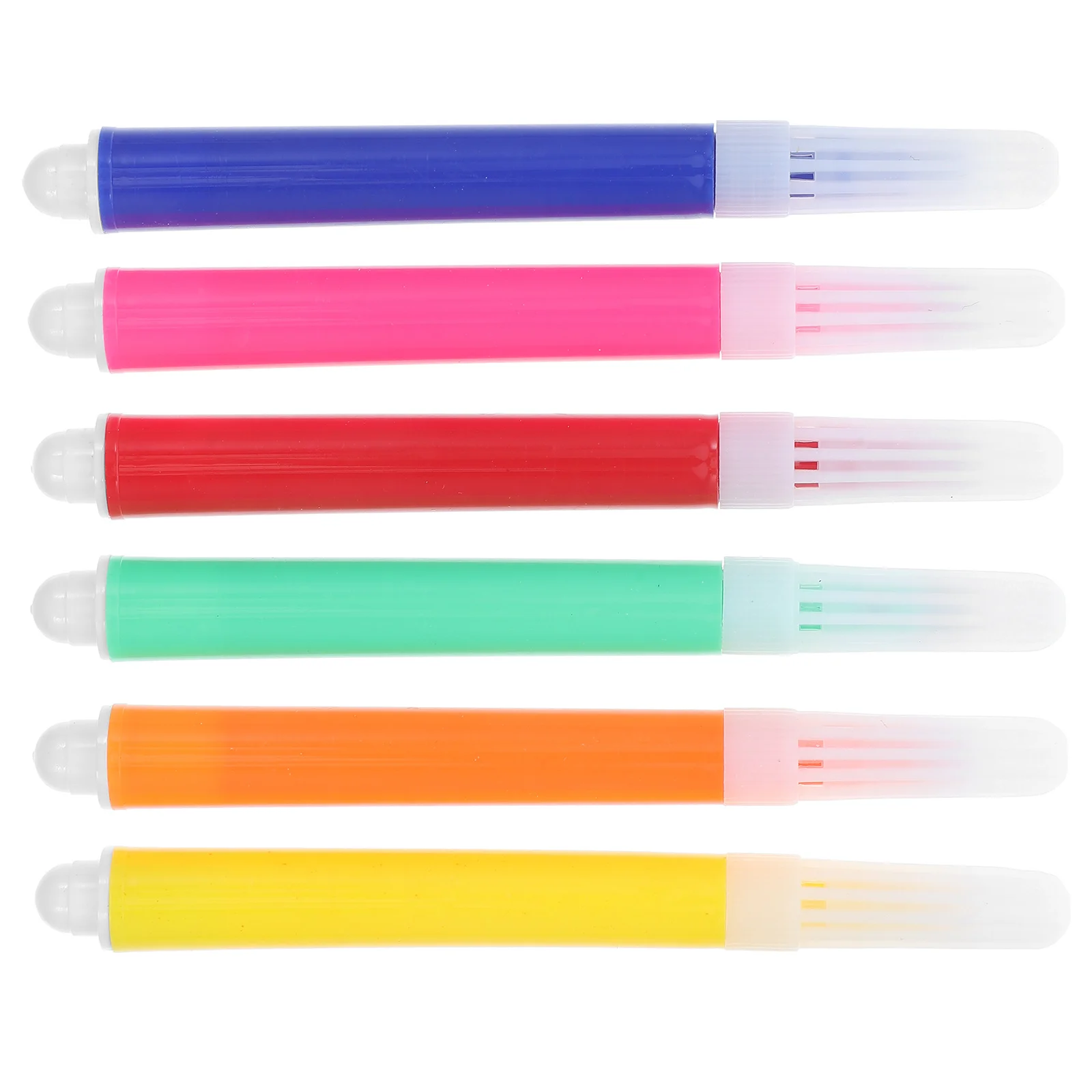 

12Pack Watercolor Brush Marker Pens 6 Colors Ergonomic Design Easy Hold for Home Classroom Drawing Art Set