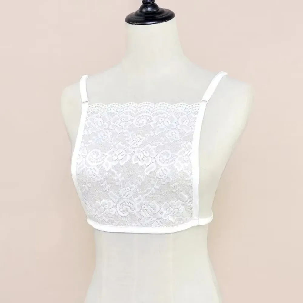 Lace Fake Collar Accessory Overlay Breathable Lace Cover Up Prevent Light Leakage Prevent Exposure Invisible Clothing Panel Lady